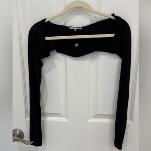 Joah Brown Black Shrug